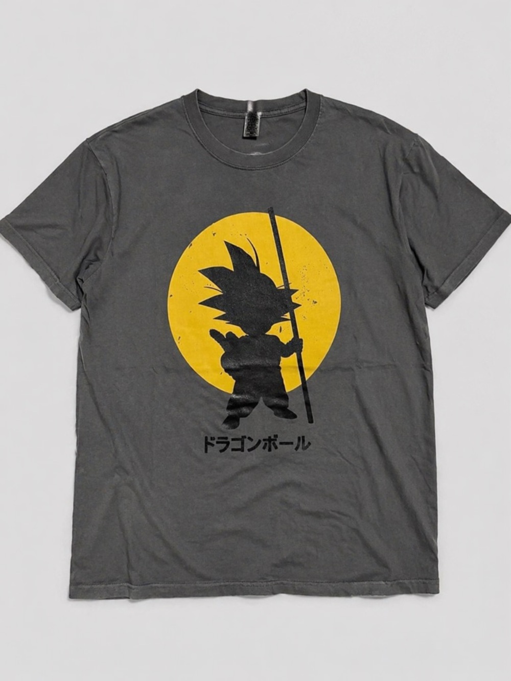 Dragon Ball Z Goku Son Graphic T-Shirt XL Black Anime Tee Pre-Owned